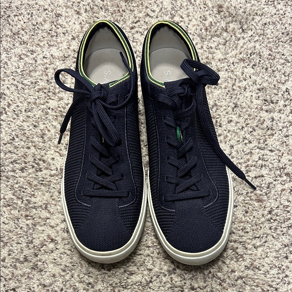 Rothy’s | Lace-up Sneakers in Navy